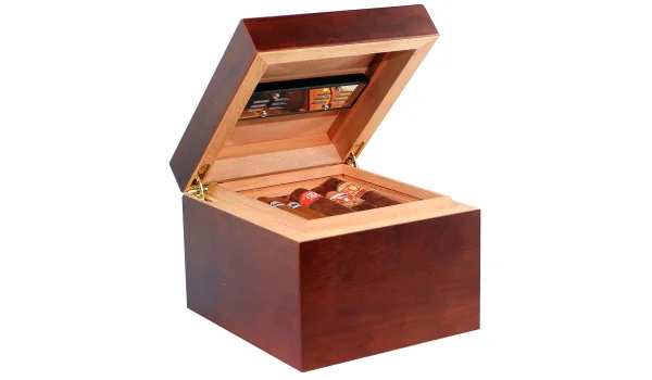 Vedado Humidor Brown with Humidifier