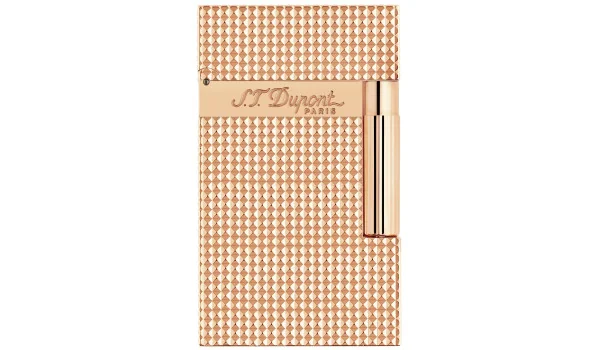 S.T. Dupont Ligne 2 Lighter Diamond-Head Yellow Gold