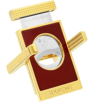S.T. Dupont Romeo y Julieta Cigar Cutter and Stand red white 003550