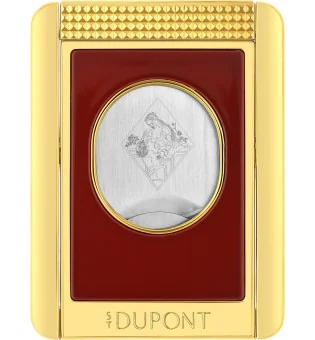 S.T. Dupont Romeo y Julieta Cigar Cutter and Stand red white 003550