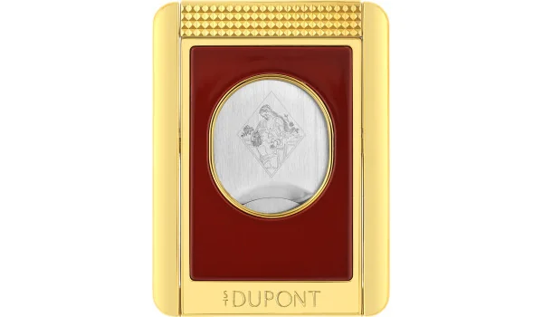 S.T. Dupont Romeo y Julieta Cigar Cutter and Stand red white 003550