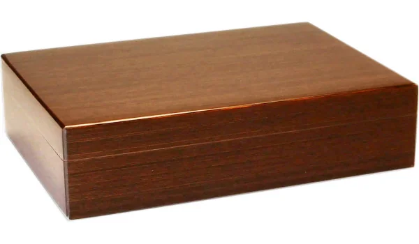 Guy Janot Humidor Wenge 20 Cigars High Gloss Brown