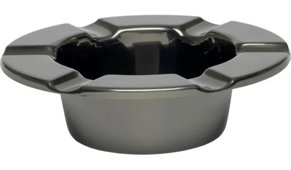 Stinky Cigar One Piece Ashtray Black Nickel
