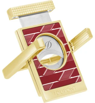 S.T. Dupont Cutter and Cigar Stand Monogram 1872 Bordeaux Red 003478