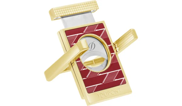 S.T. Dupont Cutter and Cigar Stand Monogram 1872 Bordeaux Red 003478