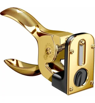 El Casco Cigar Cutter 23K Gold Black M 765 LN