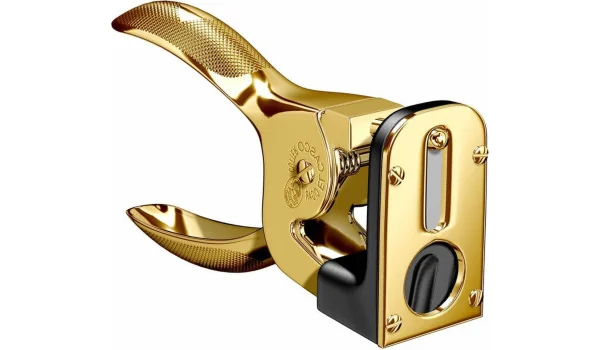 El Casco Cigar Cutter 23K Gold Black M 765 LN