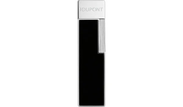 S.T. Dupont Twiggy Lighter Black Lacquer Chrome 030111