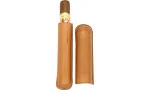 Jemar Leather Single Cigar Case Natural 464/1 photo 4