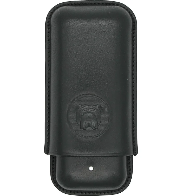 Bulldog by Dunhill Cigar Case Robusto Black 2