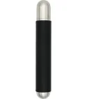 adorini Satin Steel Case Single with black Leather