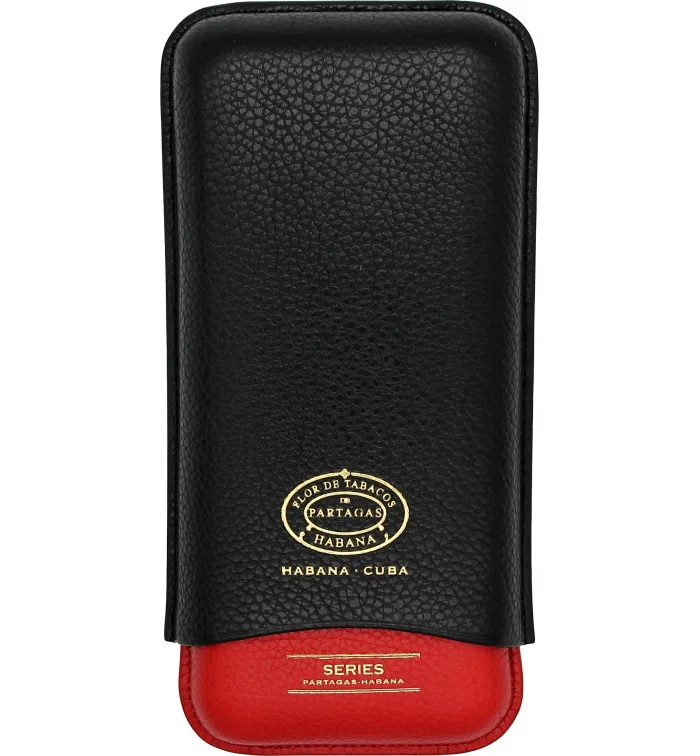 Partagas Series Leather Case black and red photo 2