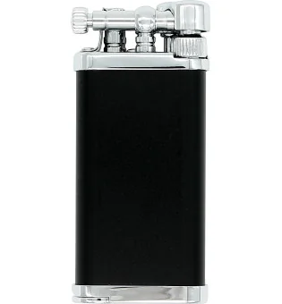 IM Corona pipe lighter Old Boy chrom/black