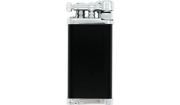 IM Corona pipe lighter Old Boy chrom/black photo 2