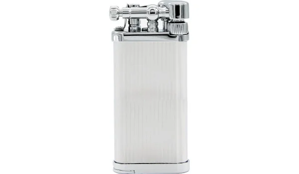 IM Corona pipe lighter Old Boy chrom stripes photo 6