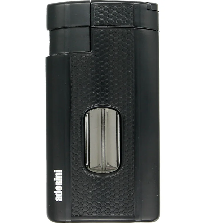 adorini Triple Jet Lighter V-Cut Black photo 2
