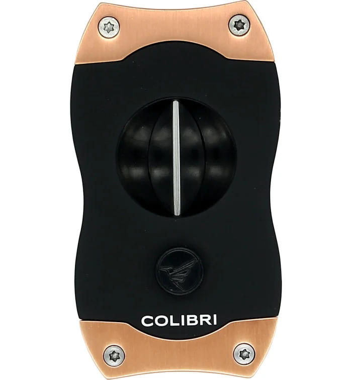 Colibri V-Cut Cigar Cutter Black/Rose Gold photo 6