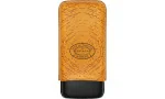 Partagas Classic Cigar Case Leather orange and black 3 pcs.