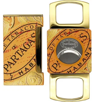 Partagas Lighter and Cutter Set