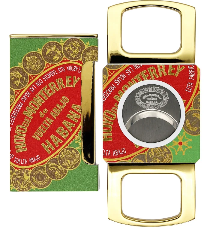Hoyo de Monterrey Lighter and Cutter Set