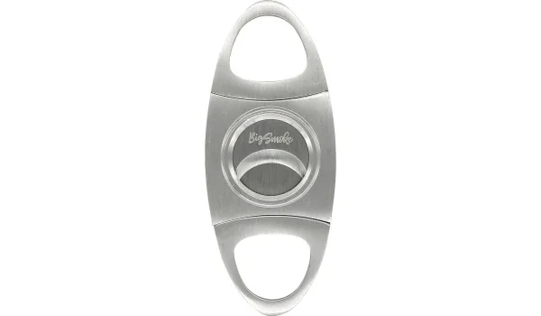 BigSmoke Cigar Cutter Steel Oval photo 3