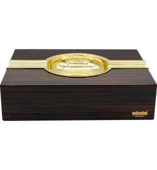 adorini Cigar Ashtray Ebony High Gloss