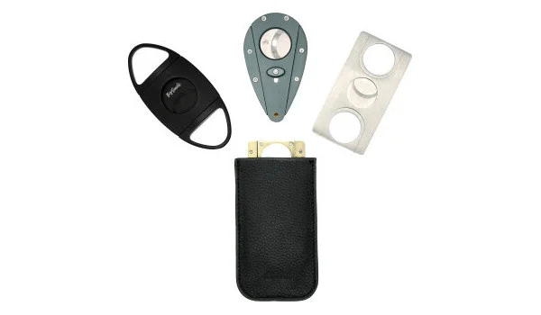 Upgrade item adorini leather case black for cutters
