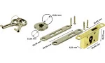 Humidor Swing bolt Lock Set silver photo 5