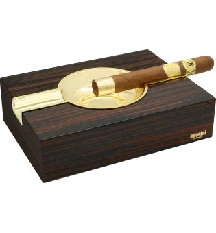 adorini Cigar Ashtray Ebony High Gloss
