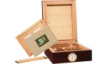 BigSmoke Humidor Mini Brown incl. Boveda pack 72%