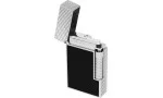 S.T. Dupont Le Grand Lighter Black Lacquer Palladium Diamondhead C23780CL photo 3