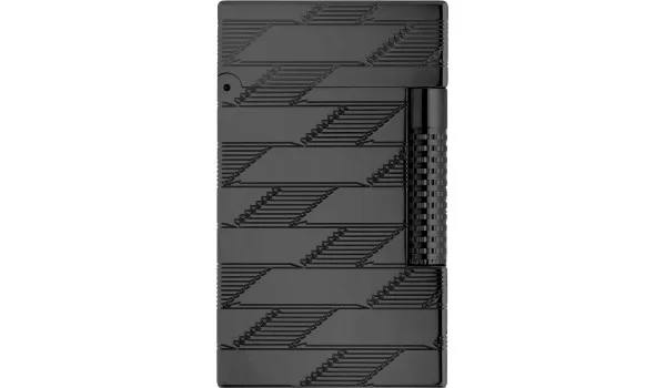 S.T. Dupont Le Grand Lighter Black Guilloche Monogram C23179