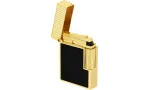 S.T. Dupont Ligne 1 Lighter Black Lacquer Yellow Gold C14120 photo 3
